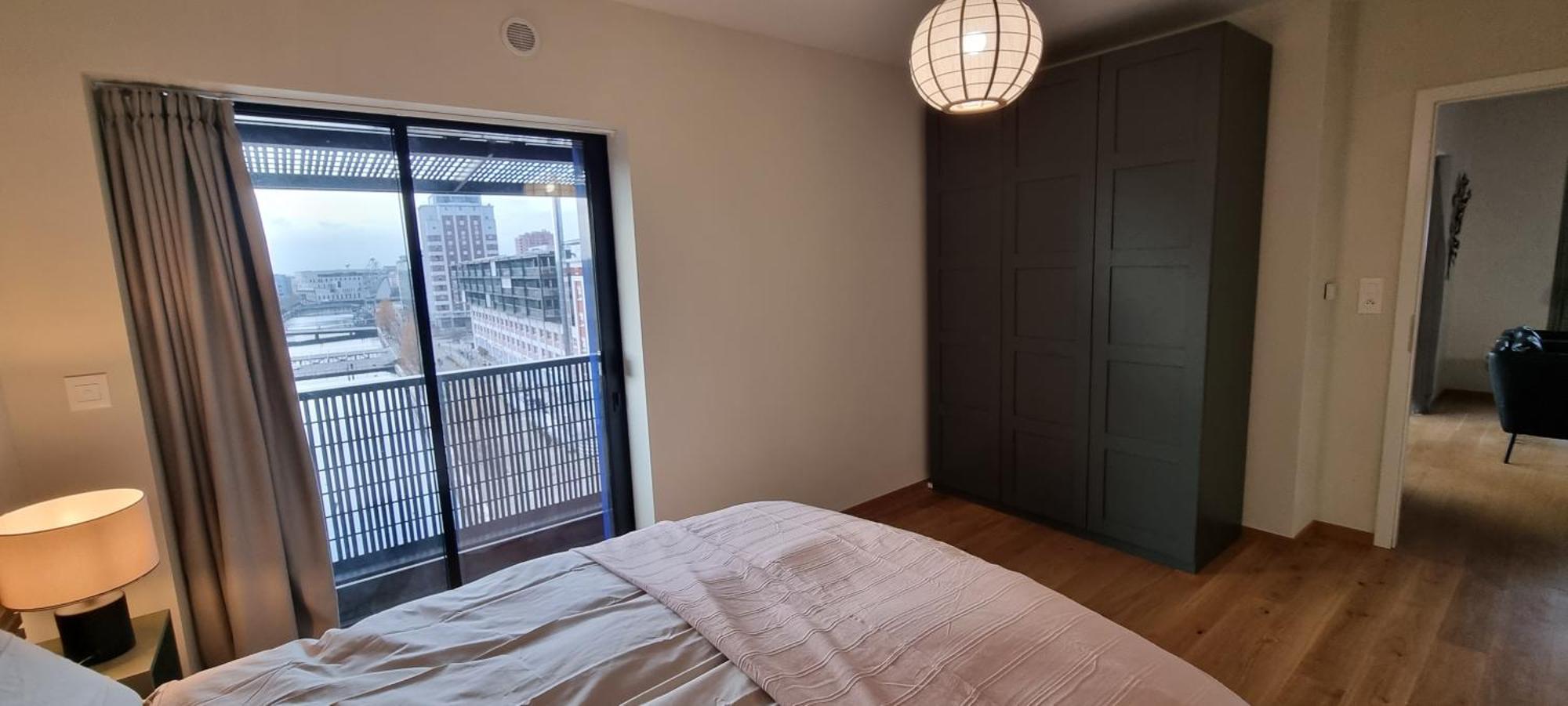 Bel Appartement Contemporain Avec Terrasse Climatisation Et Parking Payant En Option Strasbourg Luaran gambar